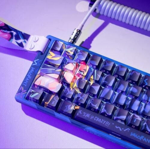 wootingPersonalized color changeDIY 60he+Customized paint job on the exterior keycaps using DIY printing techniques