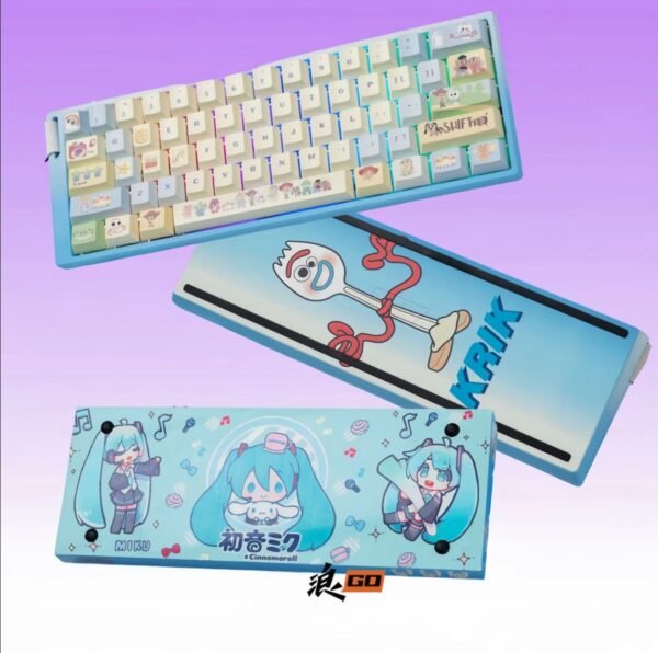 wootingPersonalized color changeDIY 60he+Customized paint job on the exterior keycaps using DIY printing techniques