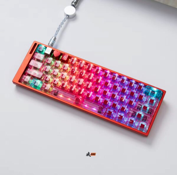 wooting 60he+Magnetically adjustable axis keyboard
