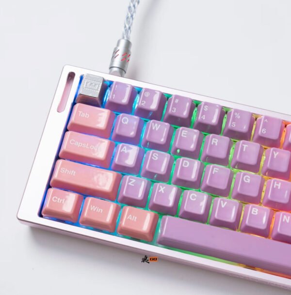 wooting 60he+Magnetically adjustable axis keyboard